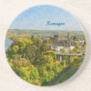 Dessous De Verre En Grès Remagen