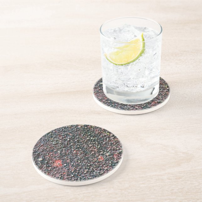Dessous De Verre En Grès remuer la canneberge (Côté)