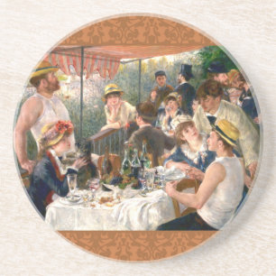 Dessous De Verre En Grès Renoir French Luncheon Booking Party