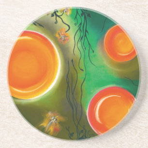 Dessous De Verre En Grès Retour des vraies couleurs