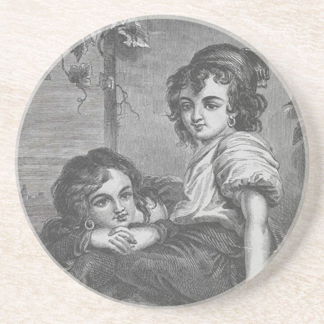 Dessous De Verre En Grès rêverie (Devant)