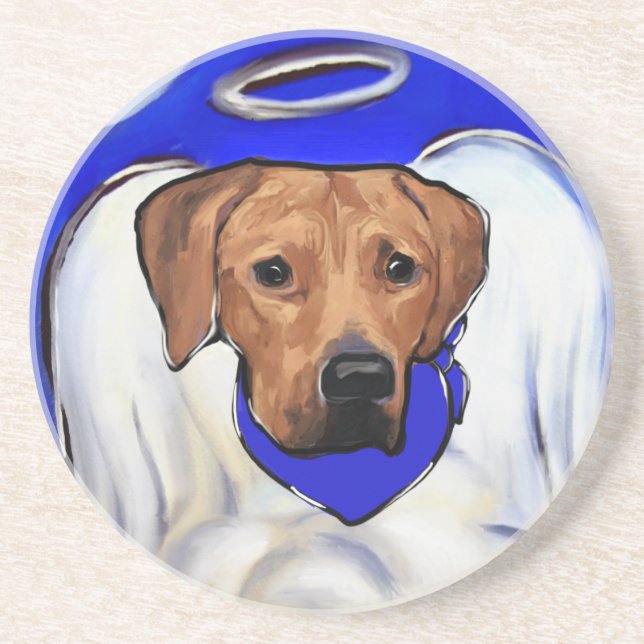 Dessous De Verre En Grès Rhodesian Ridgeback (Devant)