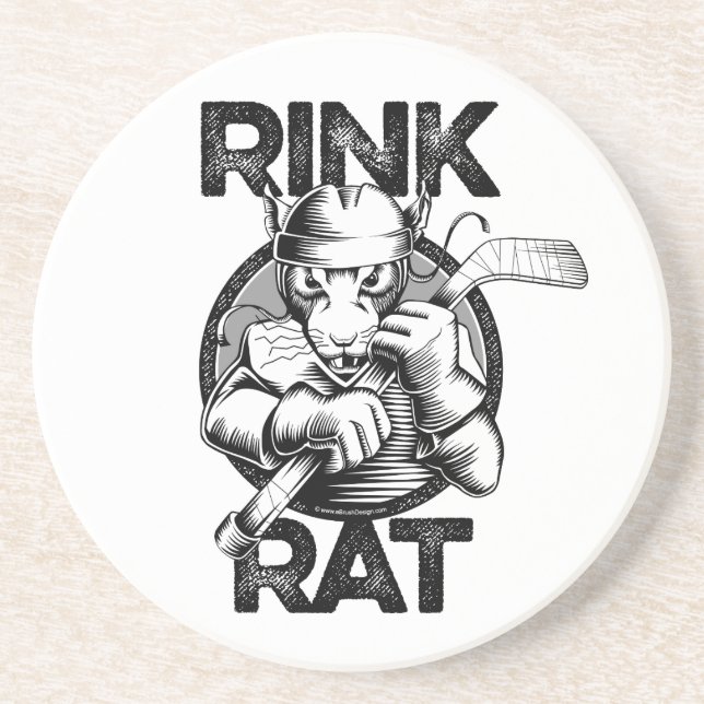 Dessous De Verre En Grès Rink de hockey (Devant)