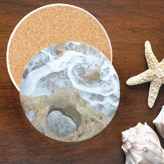 Dessous De Verre En Grès Rochers soufflants Jupiter Floride grès (Créateur téléchargé)