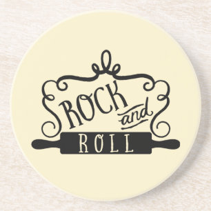 Dessous De Verre En Grès Rock et Roll