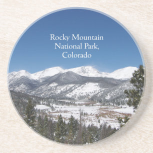 Dessous De Verre En Grès Rocky Mountain National Park, Colorado stonecoaste