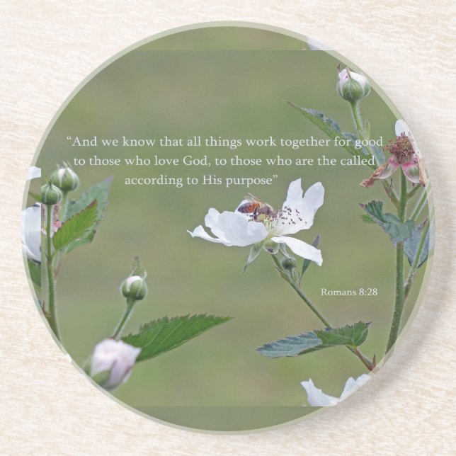 Dessous De Verre En Grès Romains 8:28 (Devant)