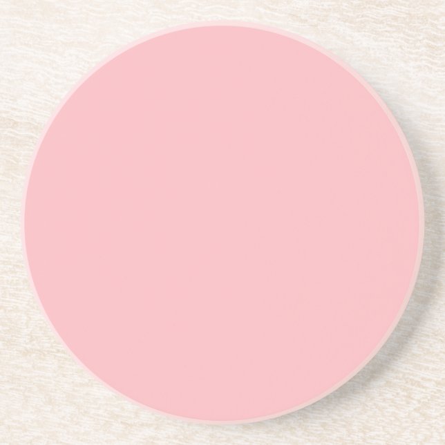 Dessous De Verre En Grès Rose de cristal couleur printemps été (Devant)