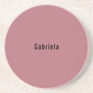 Dessous De Verre En Grès Rose Gold Color Professional tendance moderne plai