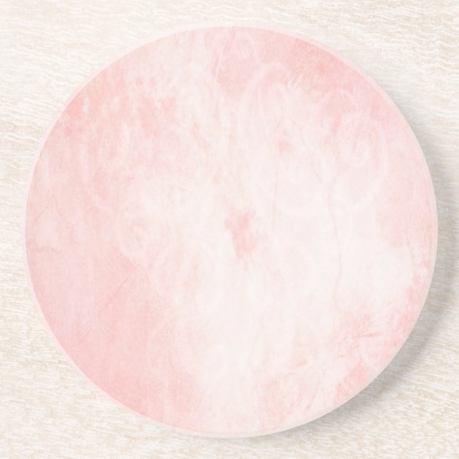 Dessous De Verre En Grès Rose Gritty (Devant)