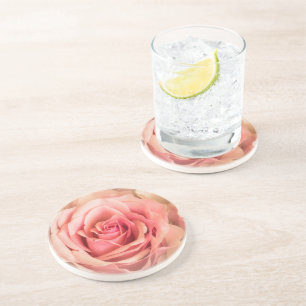Dessous De Verre En Grès Rose souple