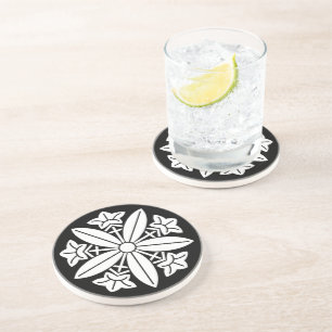 Dessous De Verre En Grès roue de gentiane de Koga
