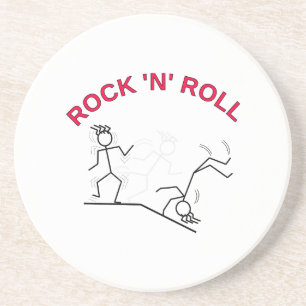 Dessous De Verre En Grès Rouleau Rock 'N'