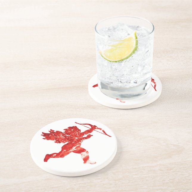 DESSOUS DE VERRE EN GRÈS RUBY CUPID (Côté)