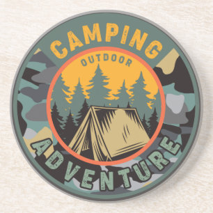 Dessous De Verre En Grès Rustique Wilderness Adventure