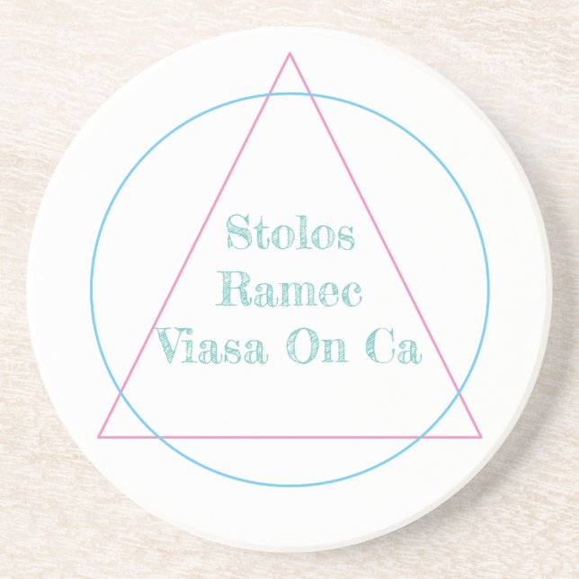 Dessous De Verre En Grès Sҭѳlӓs (Devant)