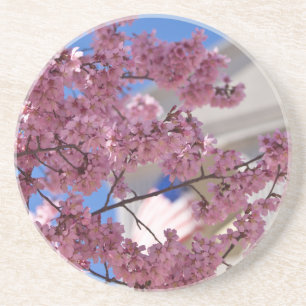 Dessous De Verre En Grès Sakura Cherry Blossoms Americana