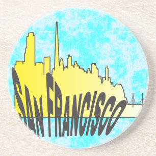 Dessous De Verre En Grès San Francisco