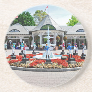 Dessous De Verre En Grès Saratoga historique 150 le jour d'ouverture