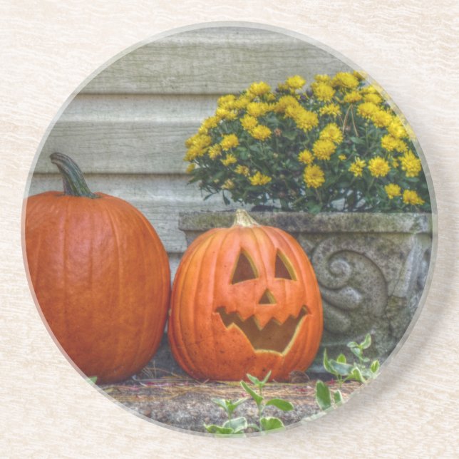 Dessous De Verre En Grès Scène d'automne (Devant)
