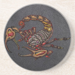 Dessous De Verre En Grès Scorpion