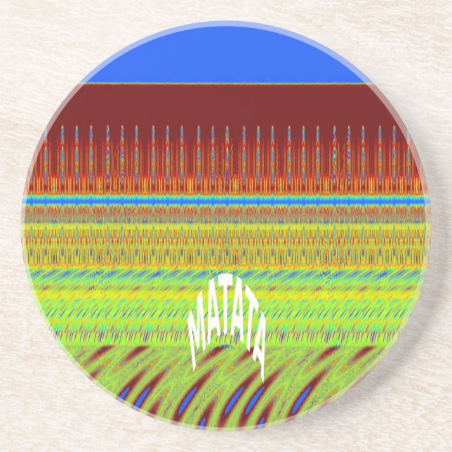 Dessous De Verre En Grès Seamless Have a Nice (Devant)