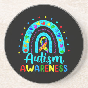 Dessous De Verre En Grès Sensibilisation sur l'autisme