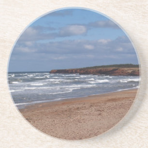 Dessous De Verre En Grès Série pittoresque - Plage PEI