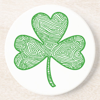 Dessous De Verre En Grès Shamrock