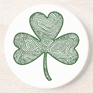 Dessous De Verre En Grès Shamrock