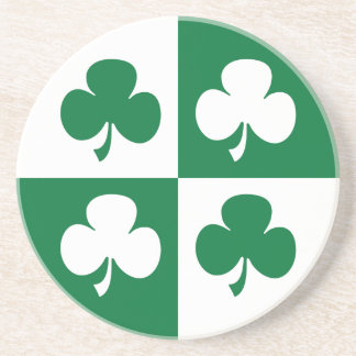 Dessous De Verre En Grès Shamrock