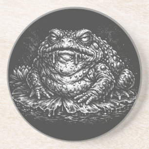 Dessous De Verre En Grès Sigil du Crapaud Hanté par BurnsInHell