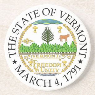 Dessous De Verre En Grès signe du Vermont