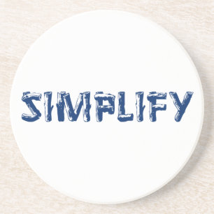 Dessous De Verre En Grès Simplifier