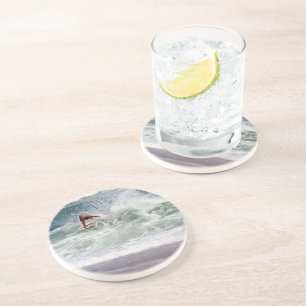 Dessous De Verre En Grès Skimboard par Shirley Taylor
