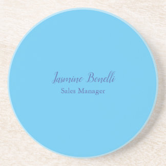 Dessous De Verre En Grès Sky Blue Professional Modern Minimaliste Ajouter u