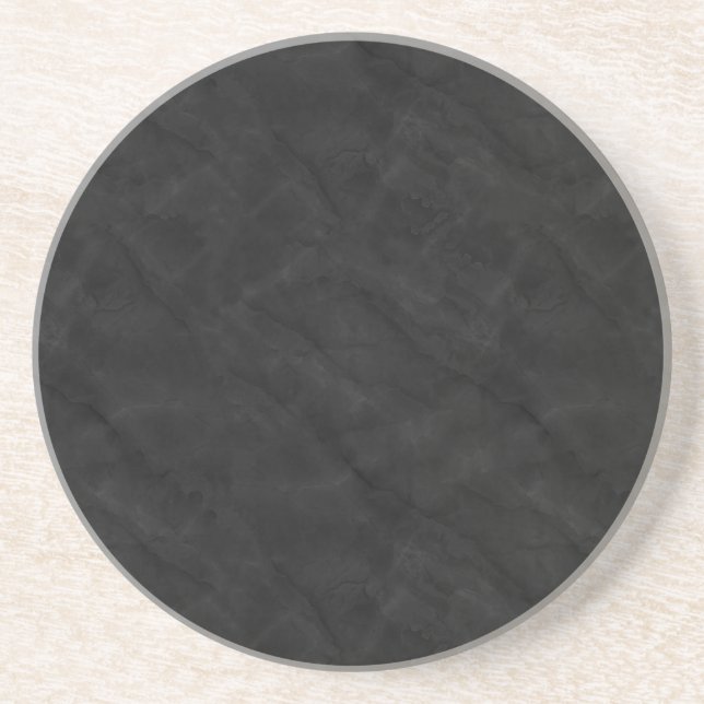 Dessous De Verre En Grès Slate Marble Stone Coaster (Devant)