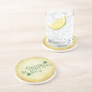 Dessous De Verre En Grès SlipperyJoe's Happy St. Patrick's Day holiday Iris