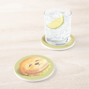 Dessous De Verre En Grès Smile Dog Burger