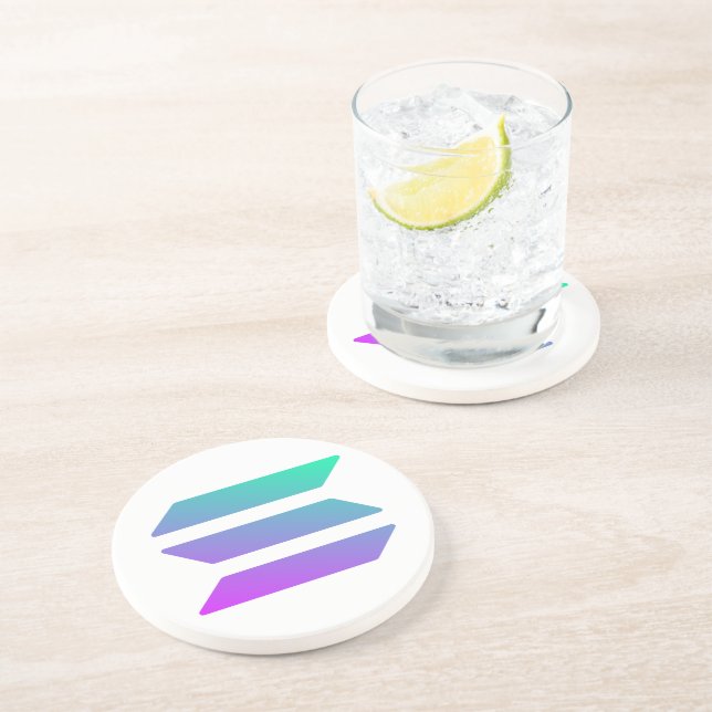 Dessous De Verre En Grès Solana (Côté)