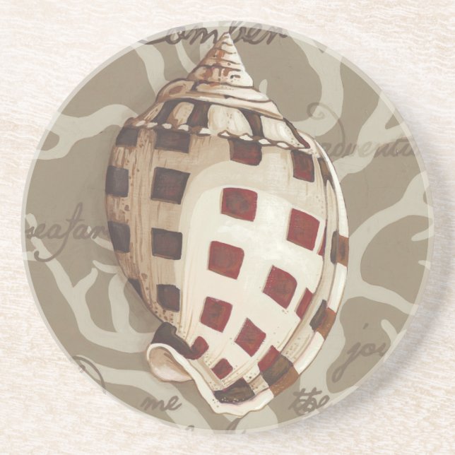 Dessous De Verre En Grès Sonnet I (Devant)