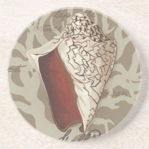 Dessous De Verre En Grès Sonnet maritime IV