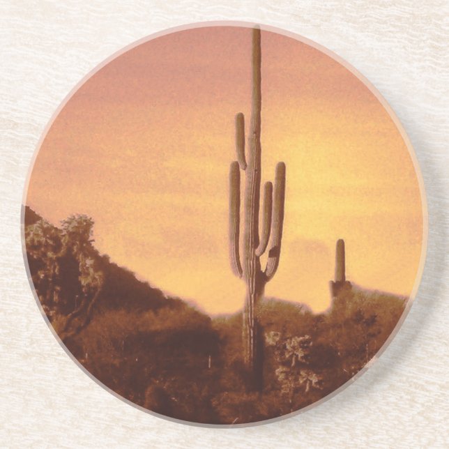 Dessous De Verre En Grès Sonoran sunset (Devant)