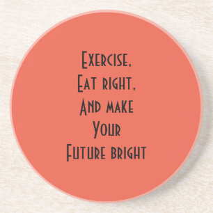 Dessous De Verre En Grès sorcise, eat ri
