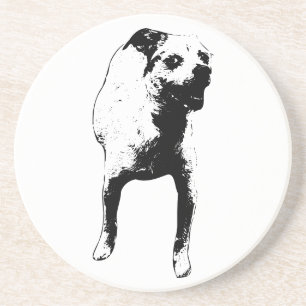 Dessous De Verre En Grès Sourires De Table, Style Pup