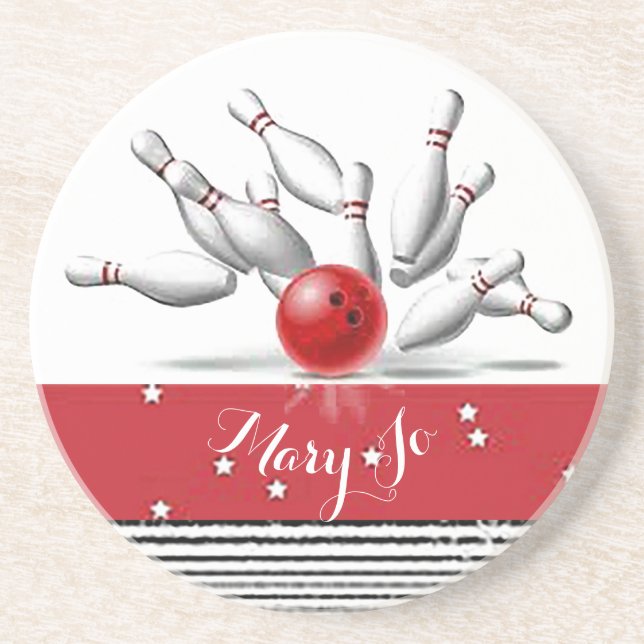 Dessous De Verre En Grès Sous-verre en grès personnalisé pour joueur de qui (Devant)