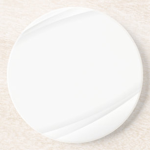 Dessous De Verre En Grès Sous-verre en papier marbré blanc simple moderne r