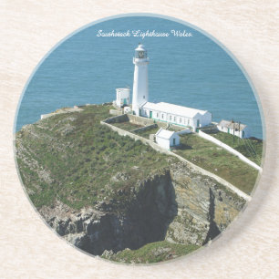 Dessous De Verre En Grès Southstack Lighthouse Wales.