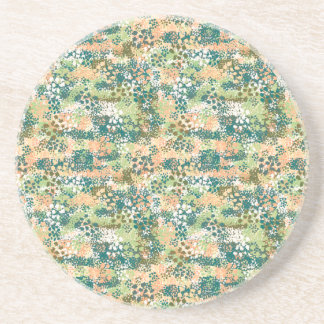 Dessous De Verre En Grès Southwest Garden Abstract Artistic Designer