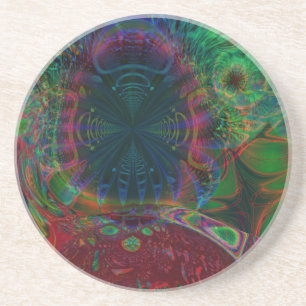 Dessous De Verre En Grès Stargate